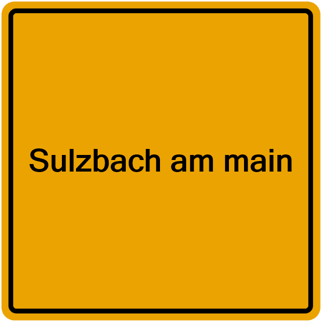 Einwohnermeldeamt24 Sulzbach am main
